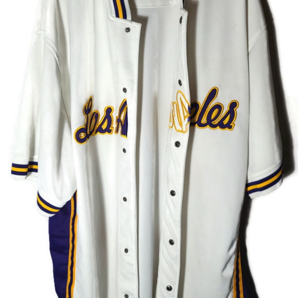 VTG Los Angeles Lakers Kobe Era Warm-Up Shooting Shirt Men's 2XL Function&Future